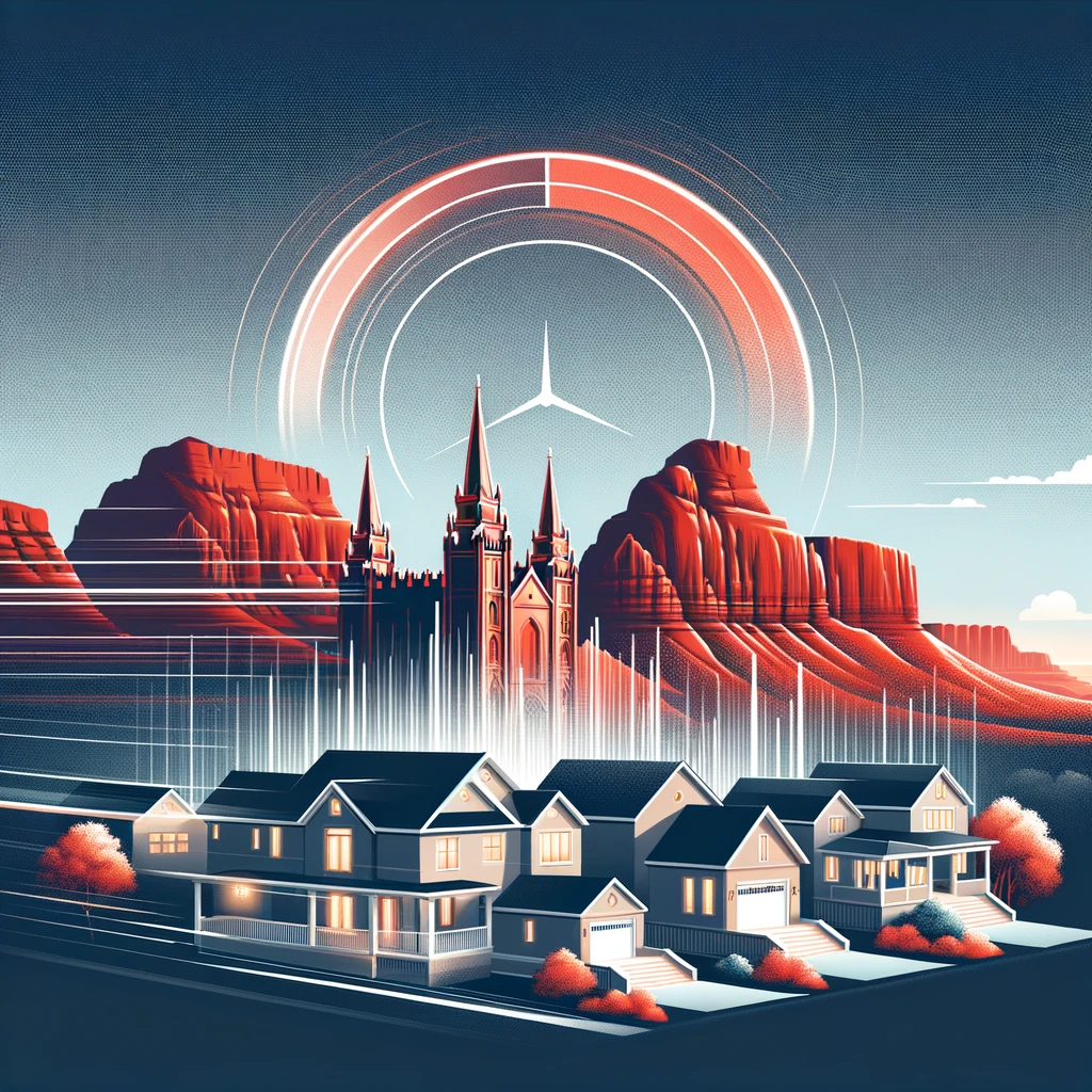 St. George Houses and Backdrop